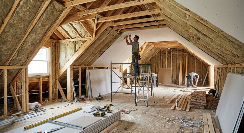 Garage Attic Remodeling in Alpharetta, GA