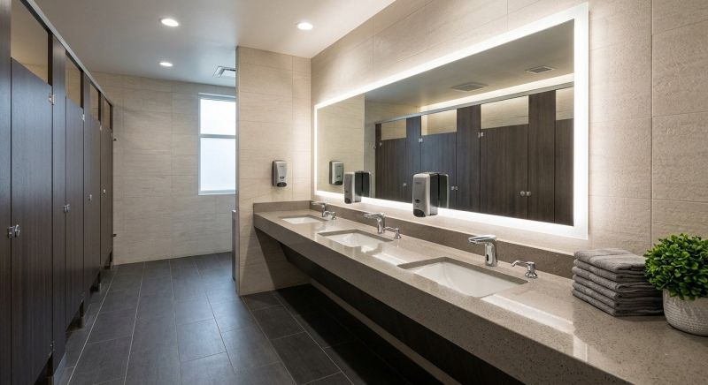 Office Restroom Renovation in North Charleston, SC