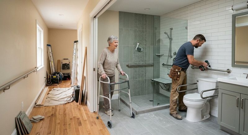 Accessible Bathroom Remodeling in Alpharetta, GA