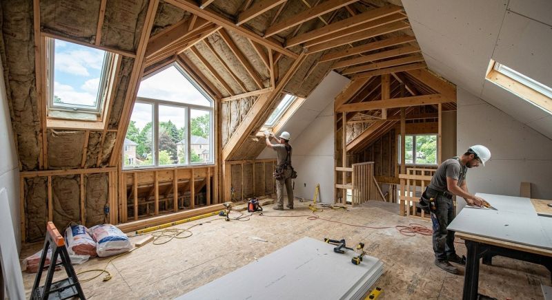 Attic Apartment Construction in Conroe, TX