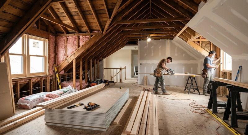 Attic Finishing in Alpharetta, GA