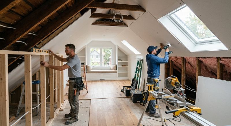 Attic Remodeling Service in Alpharetta, GA