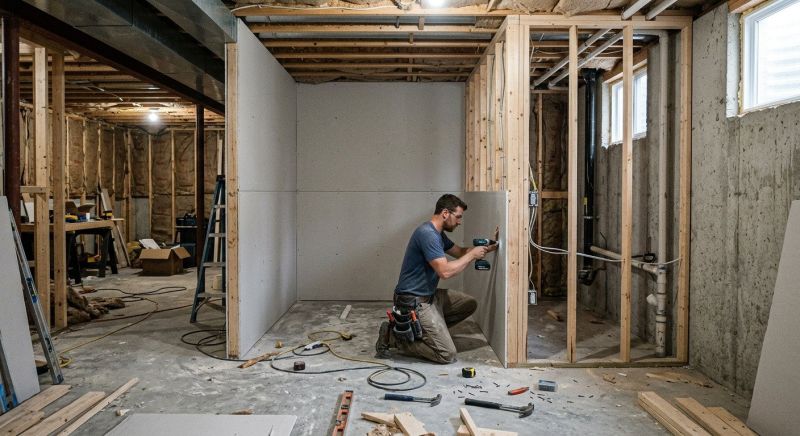 Basement Modification in Alpharetta, GA