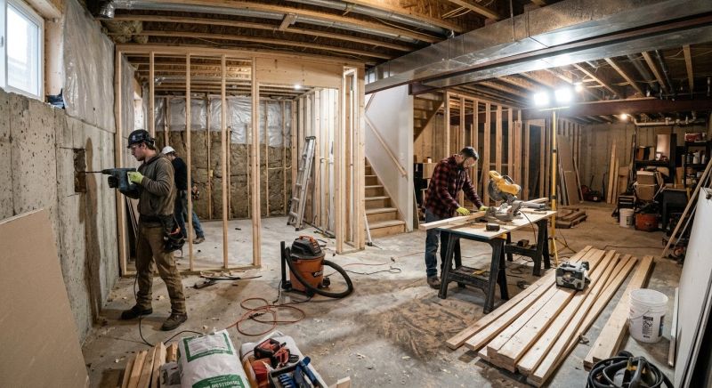 Basement Remodeling in Alpharetta, GA