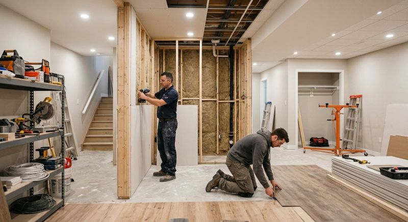 Basement Remodeling in Alpharetta, GA