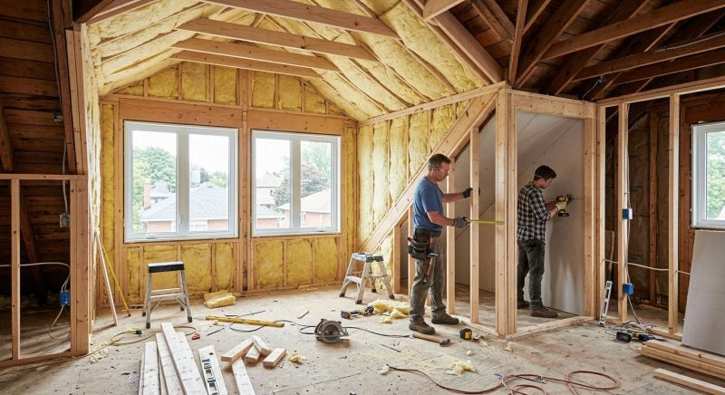 Garage Attic Remodeling in Alpharetta, GA