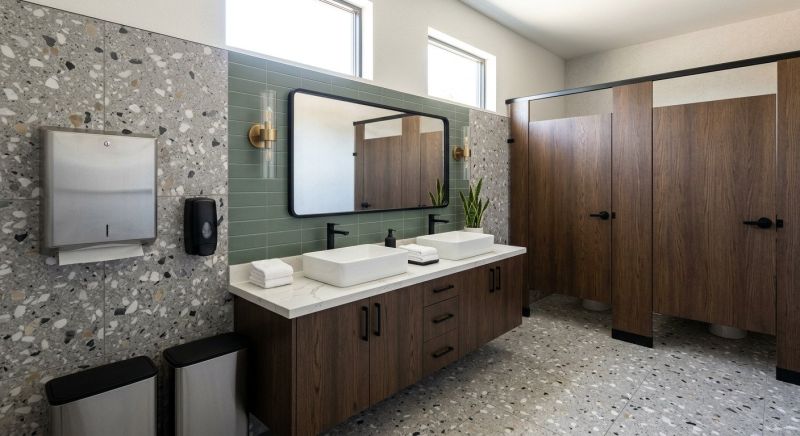 Industrial Bathroom Renovation in Littleton, CO