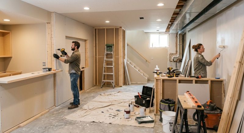 Laundry Room Renovation in Denver County, CO