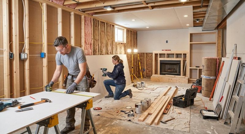 Living Room Remodeling in Denver County, CO