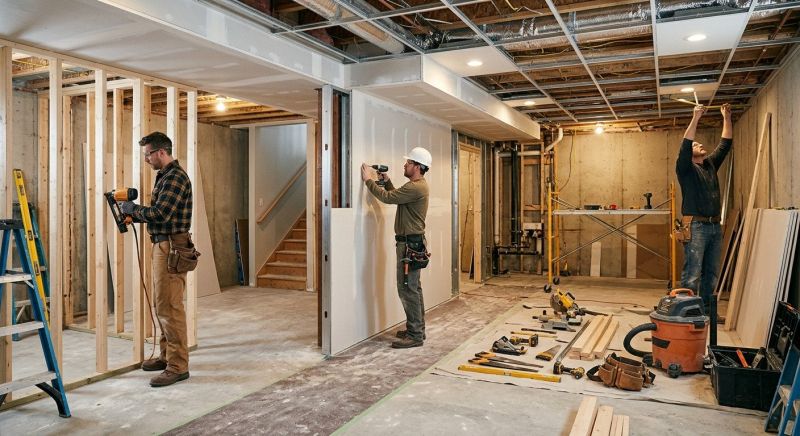 Man Cave Construction in Alpharetta, GA