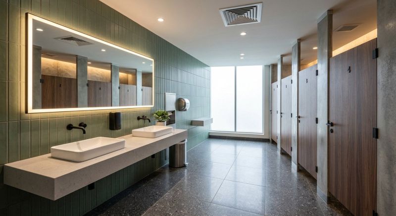 Office Restroom Renovation in North Charleston, SC