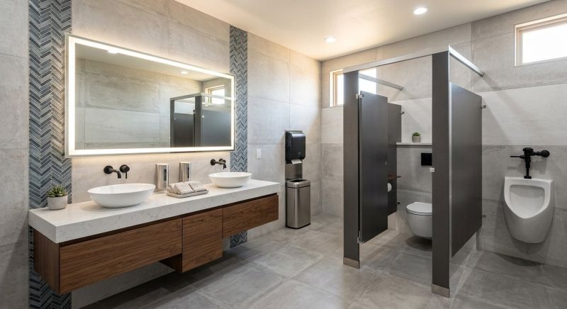 Office Restroom Renovation in Denver, CO
