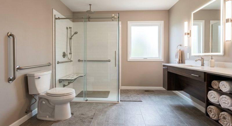 Senior Bathroom Renovation in Alpharetta, GA